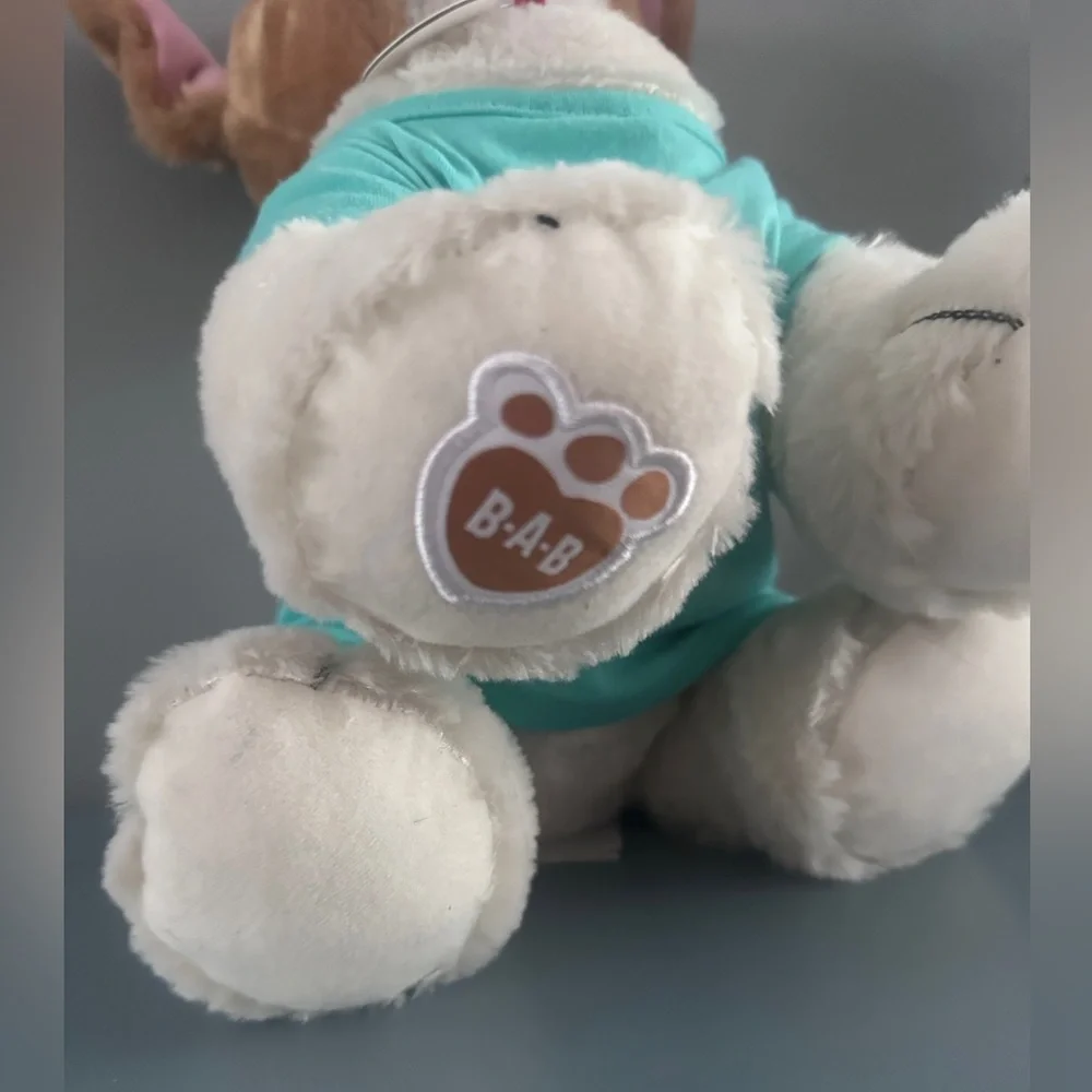 Build A Bear Promise Pets Brown and White Puppy‎